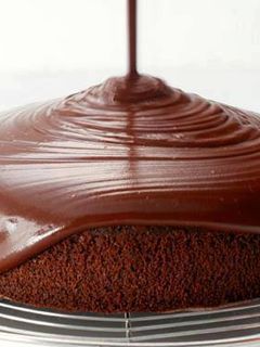 Una foto de Baño de dulce de leche y chocolate