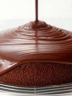 Una foto de Baño de dulce de leche y chocolate