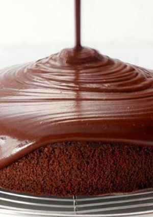 Una foto de Baño de dulce de leche y chocolate