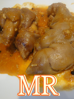 Una foto de All i pebre de pies o manitas de cerdo