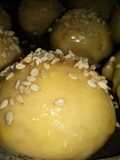 Bollitos rellenos de queso crema
