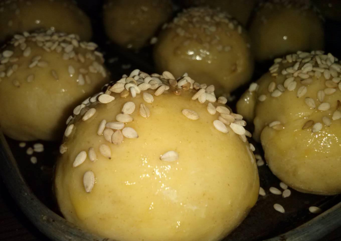 Bollitos rellenos de queso crema<br />