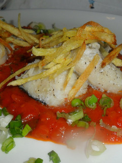 Una foto de Bacalao festivo