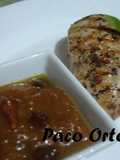 Supreme de frango com chutney de manga