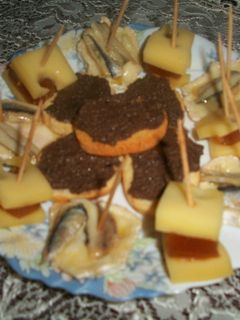 Una foto de Trío de pinchos