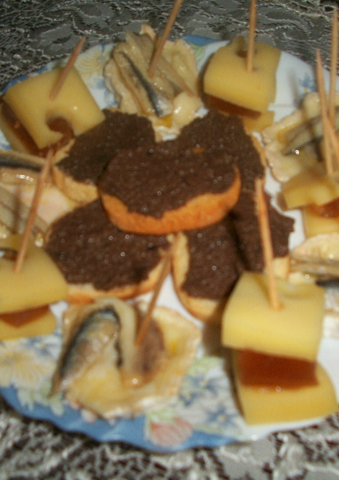 Una foto de Trío de pinchos