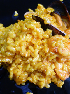 Foto principal de Paella solo de pescado con azafrán