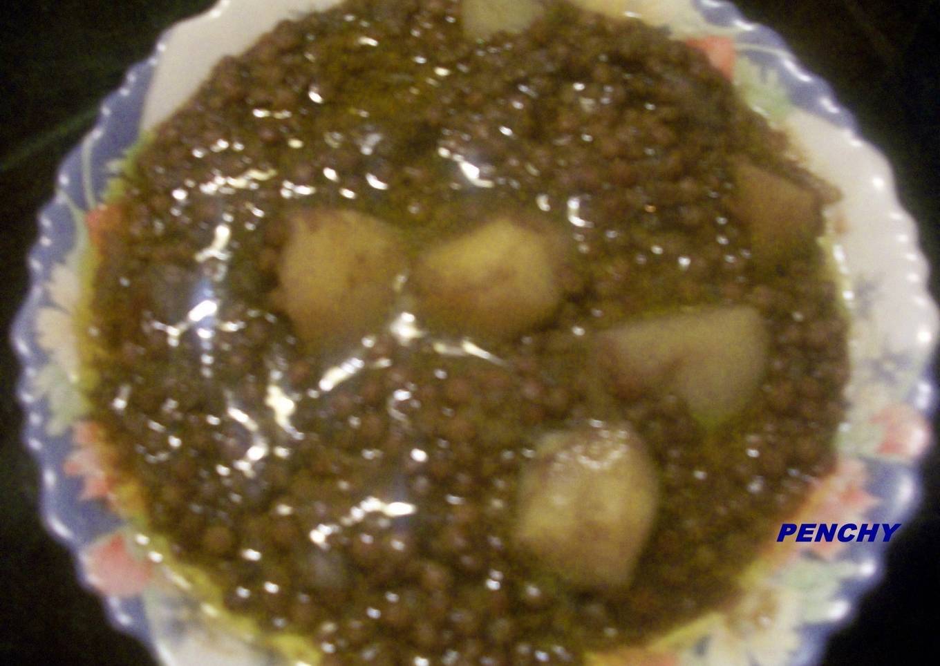 Lentejas con verduras al pimentón<br />