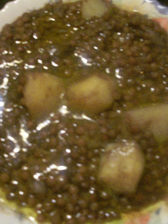 Una foto de Lentejas con verduras al pimentón