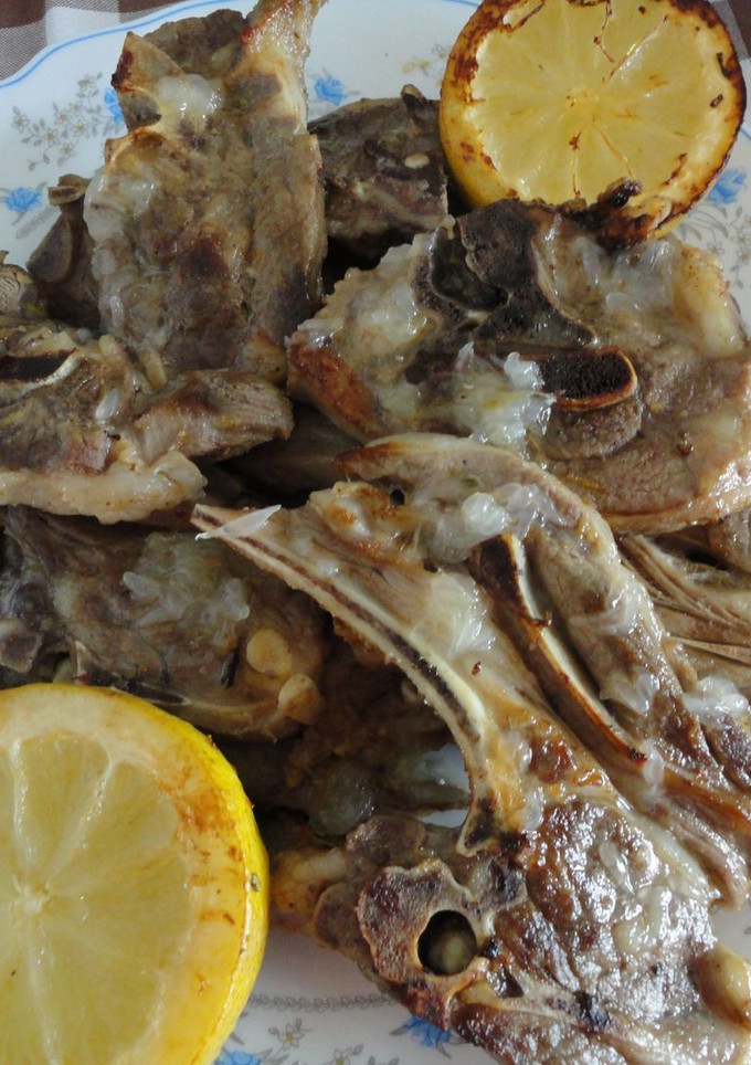 Una foto de Chuletas de cordero con limón