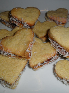 Una foto de Galletas caseras corazón