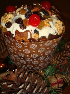 Una foto de Pan dulce navideño