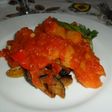 Tumbet de patatas, berenjenas y tomates