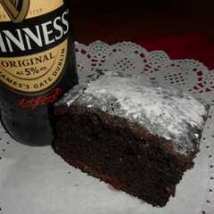 Una foto de Brownie con guinness