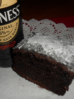 Una foto de Brownie con guinness