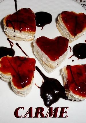 Una foto de Corazones para el desayuno
