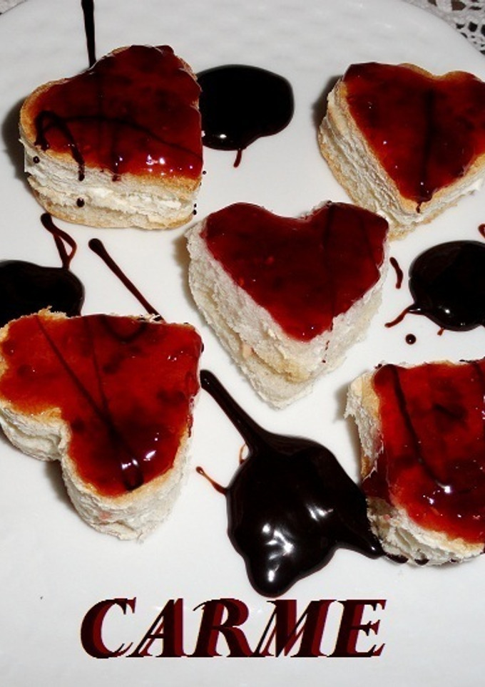 Una foto de Corazones para el desayuno