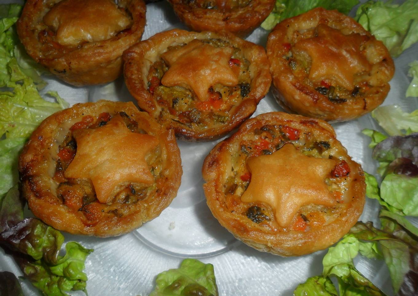 Pastelitos vegetales<br />