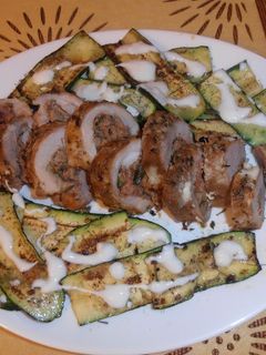 Una foto de Rollo de carne relleno