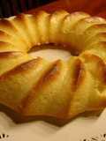 Budín de postre vainillado