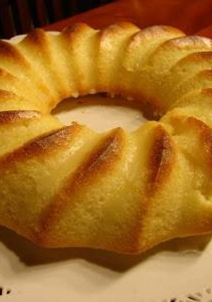 Una foto de Budín de postre vainillado