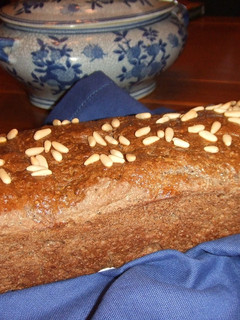 Una foto de Pan de centeno integral