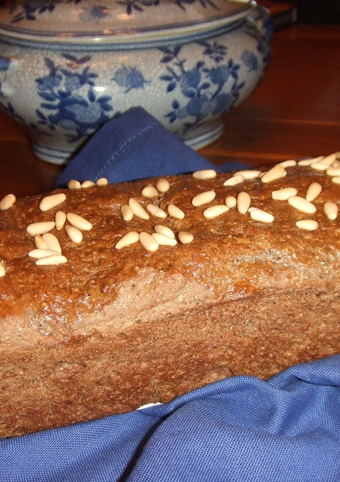 Una foto de Pan de centeno integral