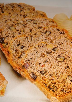 Una foto de Budín tropical