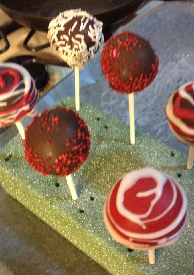 Una foto de Cake pops San Valentín