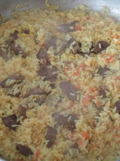 Una foto de Arroz con presa ibérica