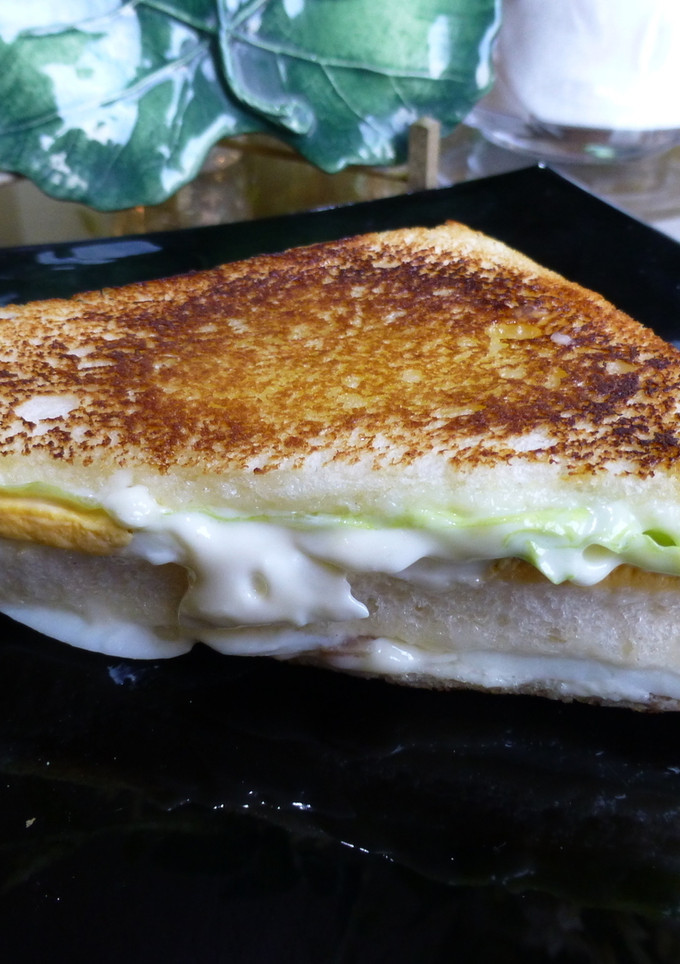 Una foto de Sándwich vegetal a la plancha