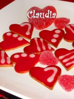 Una foto de Galletas de San Valentín sin gluten