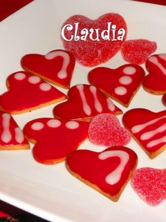 Una foto de Galletas de San Valentín sin gluten