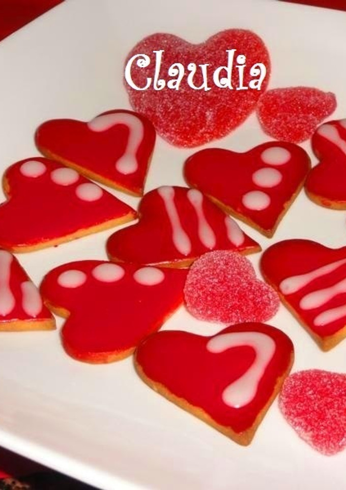 Una foto de Galletas de San Valentín sin gluten