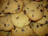 Galletas con chispas de chocolate simples