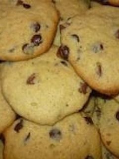 Una foto de Galletas con chispas de chocolate simples