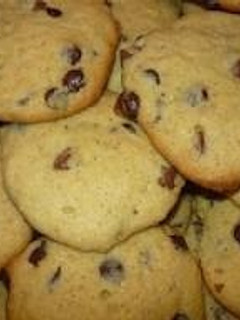 Una foto de Galletas con chispas de chocolate simples