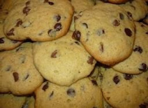 Una foto de Galletas con chispas de chocolate simples