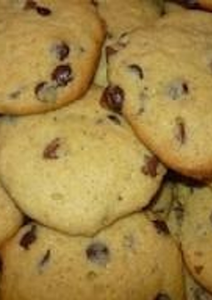 Una foto de Galletas con chispas de chocolate simples