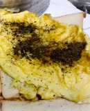 Tortilla francesa a la pimienta