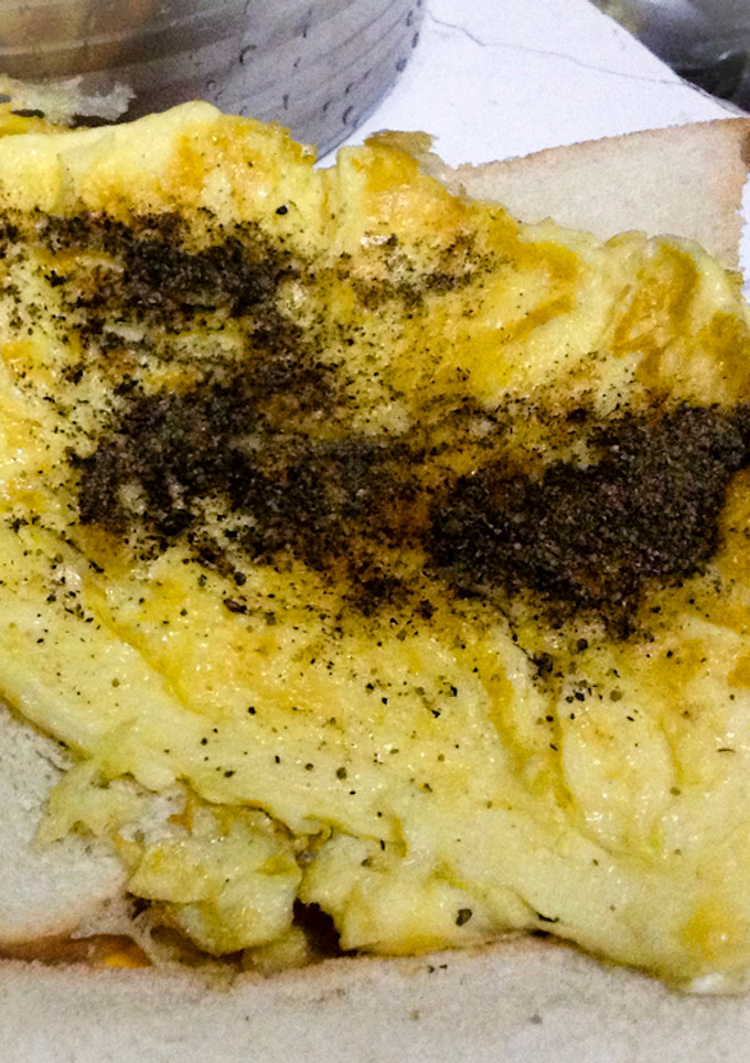 Una foto de Tortilla francesa a la pimienta