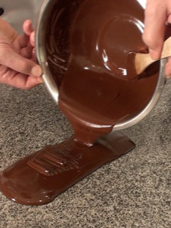 Una foto de Templado del chocolate