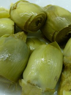 Una foto de Alcachofas rellenas de queso