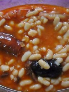 Una foto de Fabada rápida al microondas