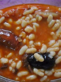 Una foto de Fabada rápida al microondas