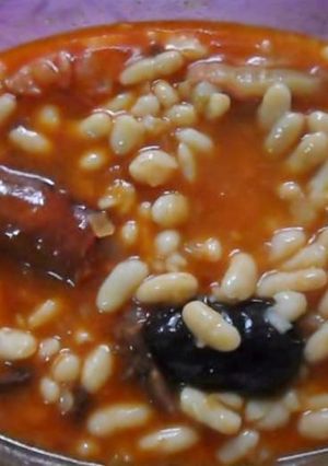 Una foto de Fabada rápida al microondas