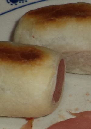 Una foto de Salchichas envueltas en hojaldre