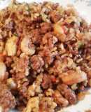 Arroz chino con carne