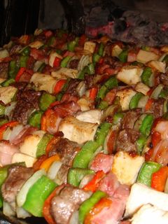 Una foto de Brochette mixto a la parrilla