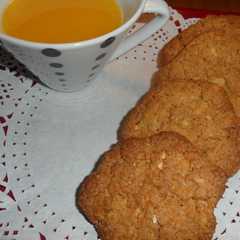 Una foto de Galletas de naranja y anacardos